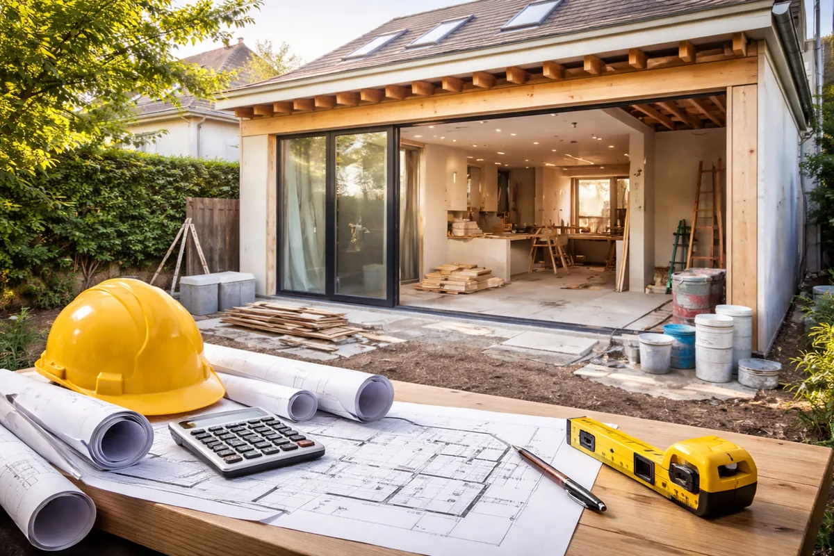 Comment estimer le budget pour la rénovation d'une extension de maison