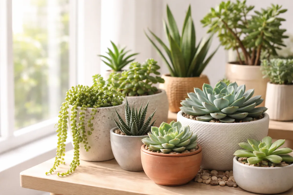 Comment faire prospérer vos succulentes en intérieur sans soleil direct