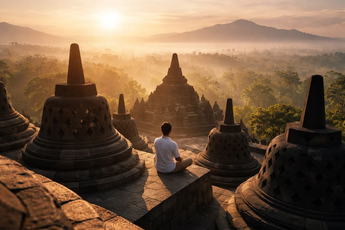 Comment découvrir Borobudur pour des expériences spirituelles authentiques