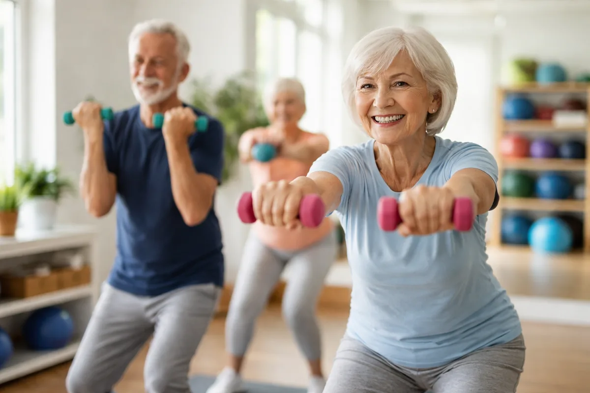 Quels exercices physiquement adaptés pour aider les personnes âgées à rester en forme