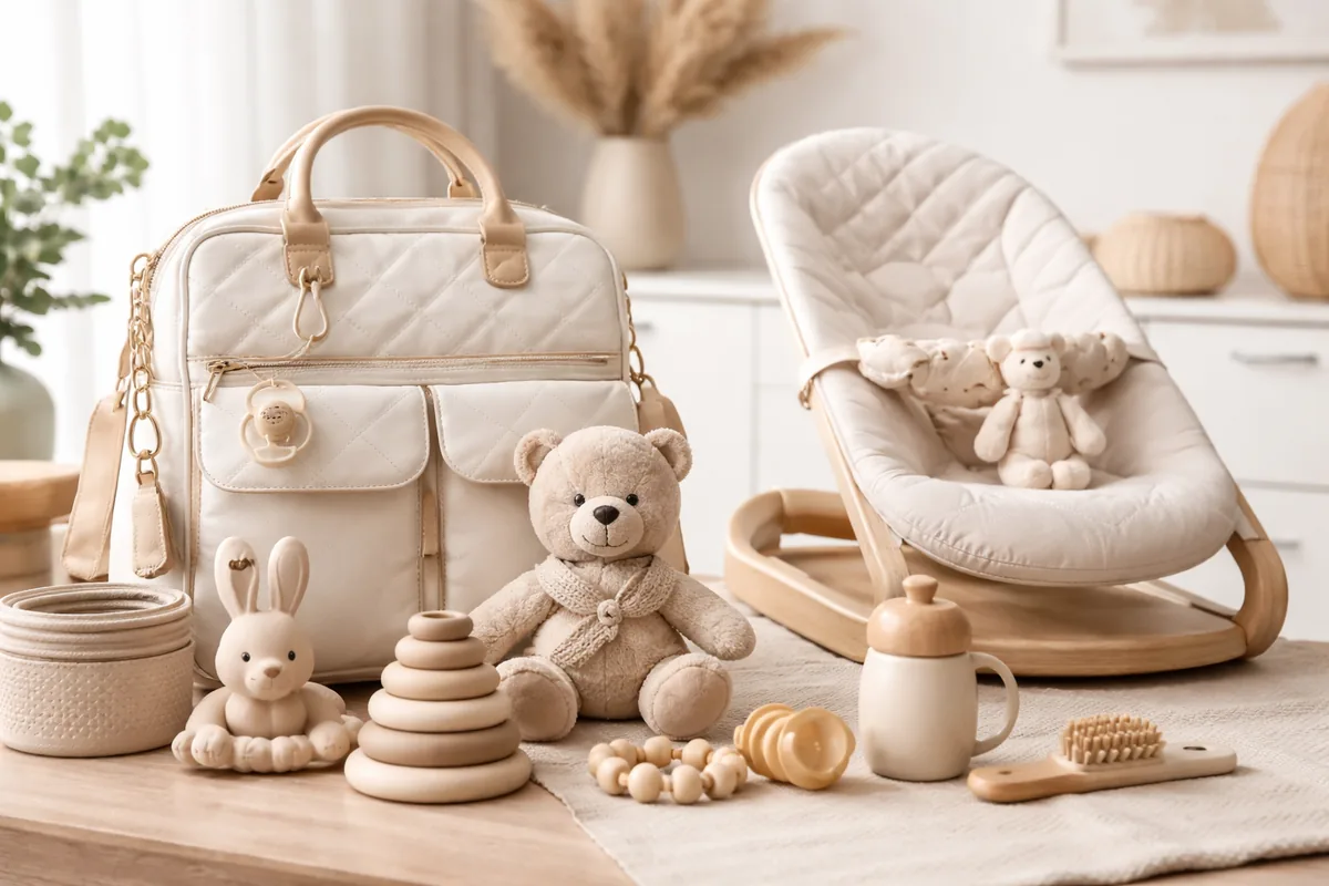 Quels accessoires de puériculture choisir pour un bébé chic et moderne