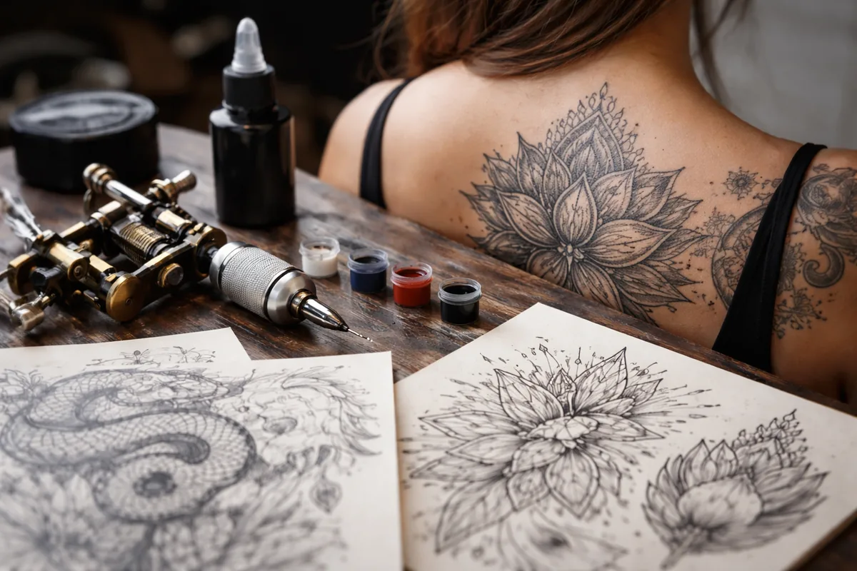 La symbolique cachée derrière les motifs de tatouage