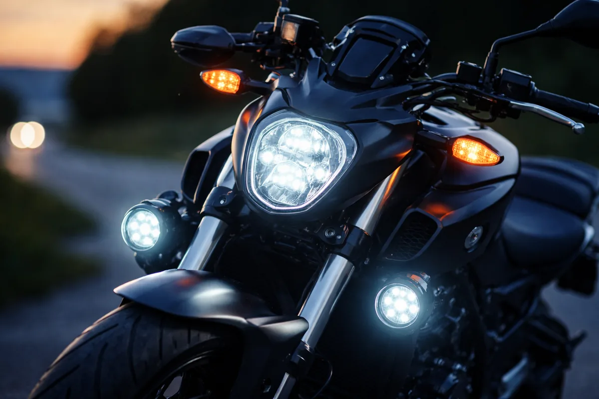 Comment choisir le meilleur système d'éclairage pour votre moto
