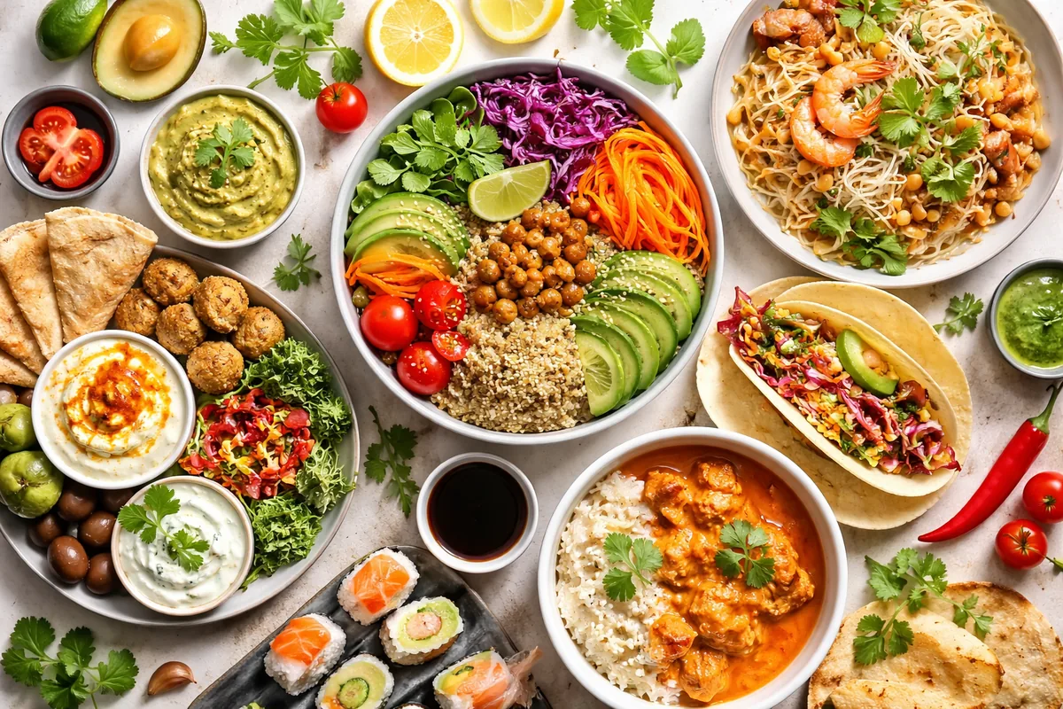 Comment les plats du monde peuvent améliorer votre bien-être au quotidien