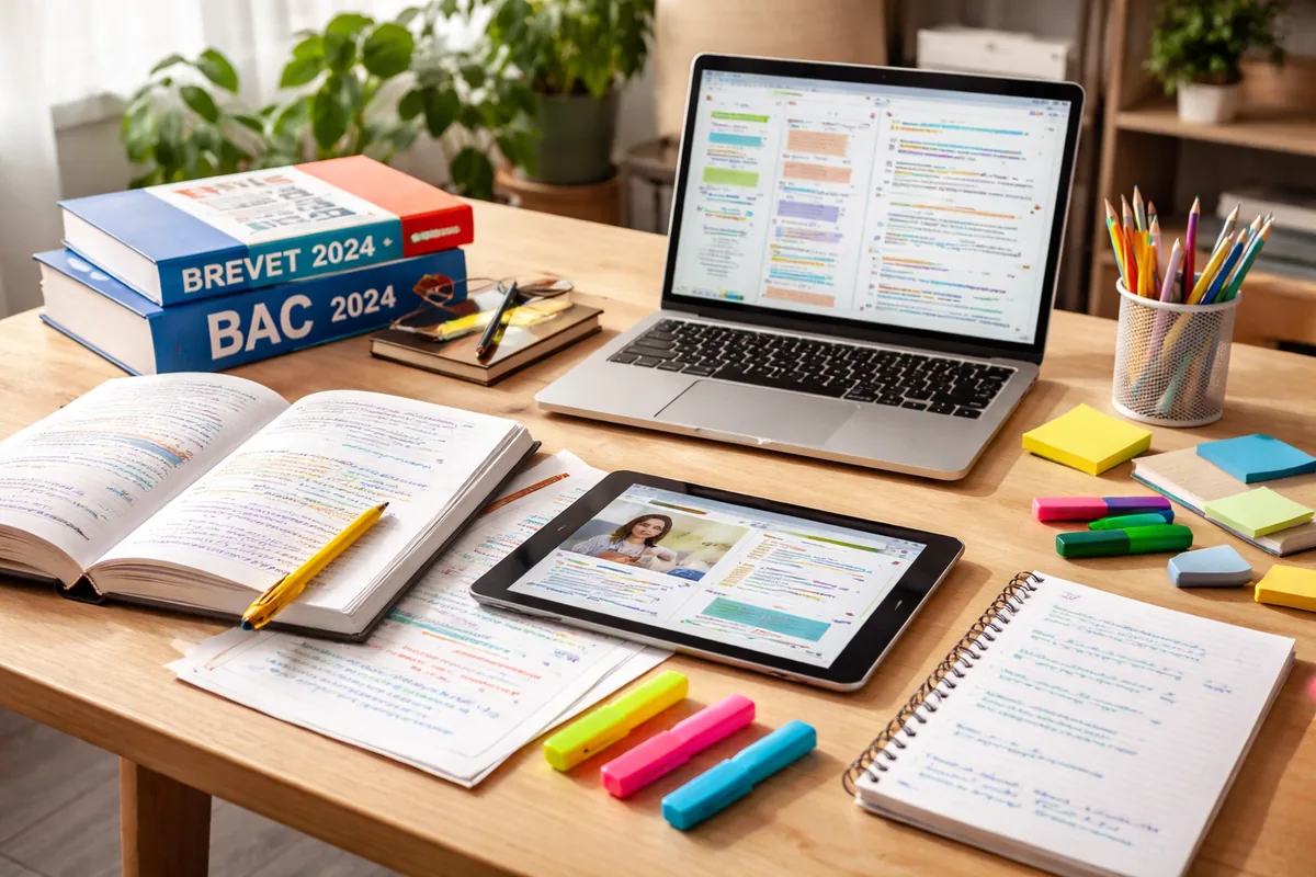 Quelles sont les ressources éducatives pour réviser le Bac et le Brevet