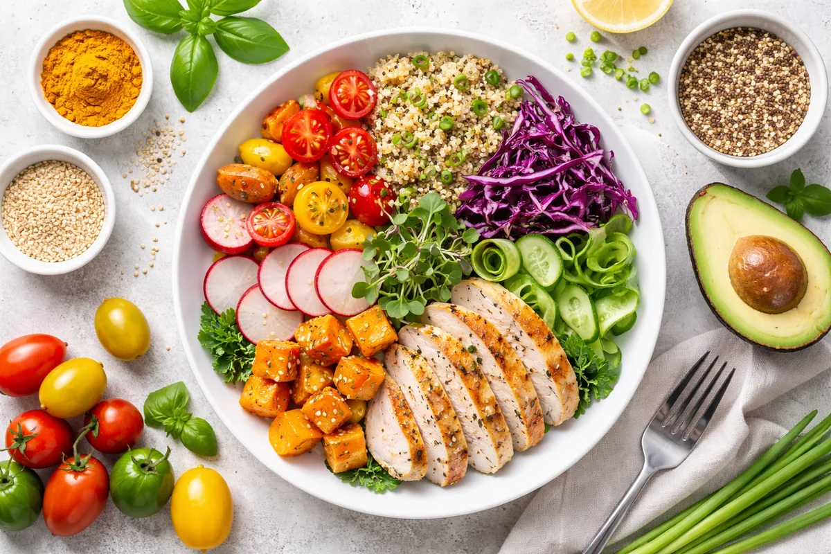 L'harmonie des couleurs dans votre assiette